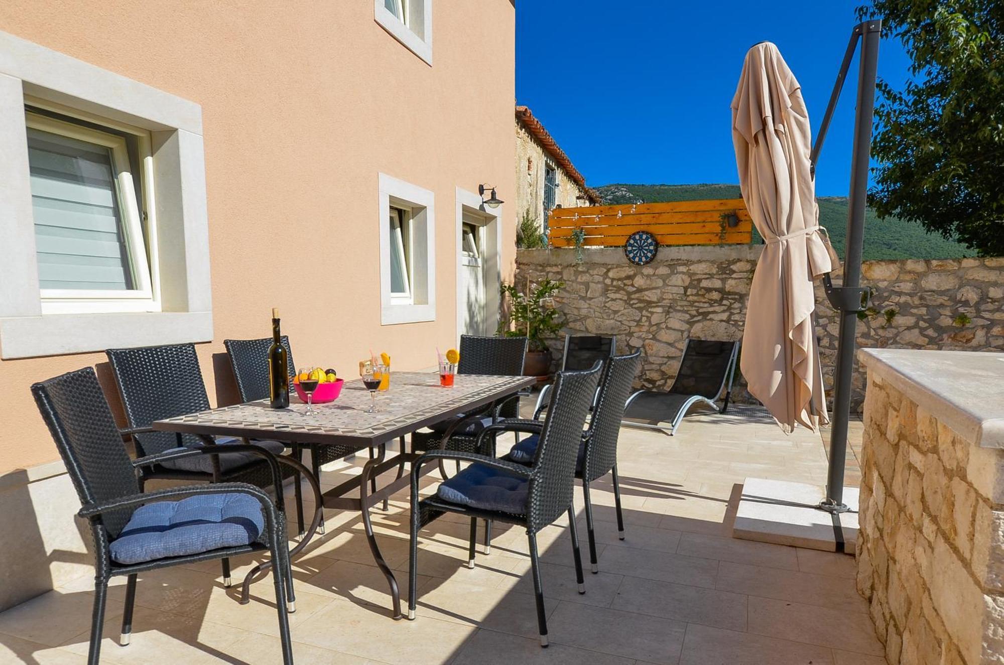 Lovely Istrian House - Segon Plomin Bagian luar foto